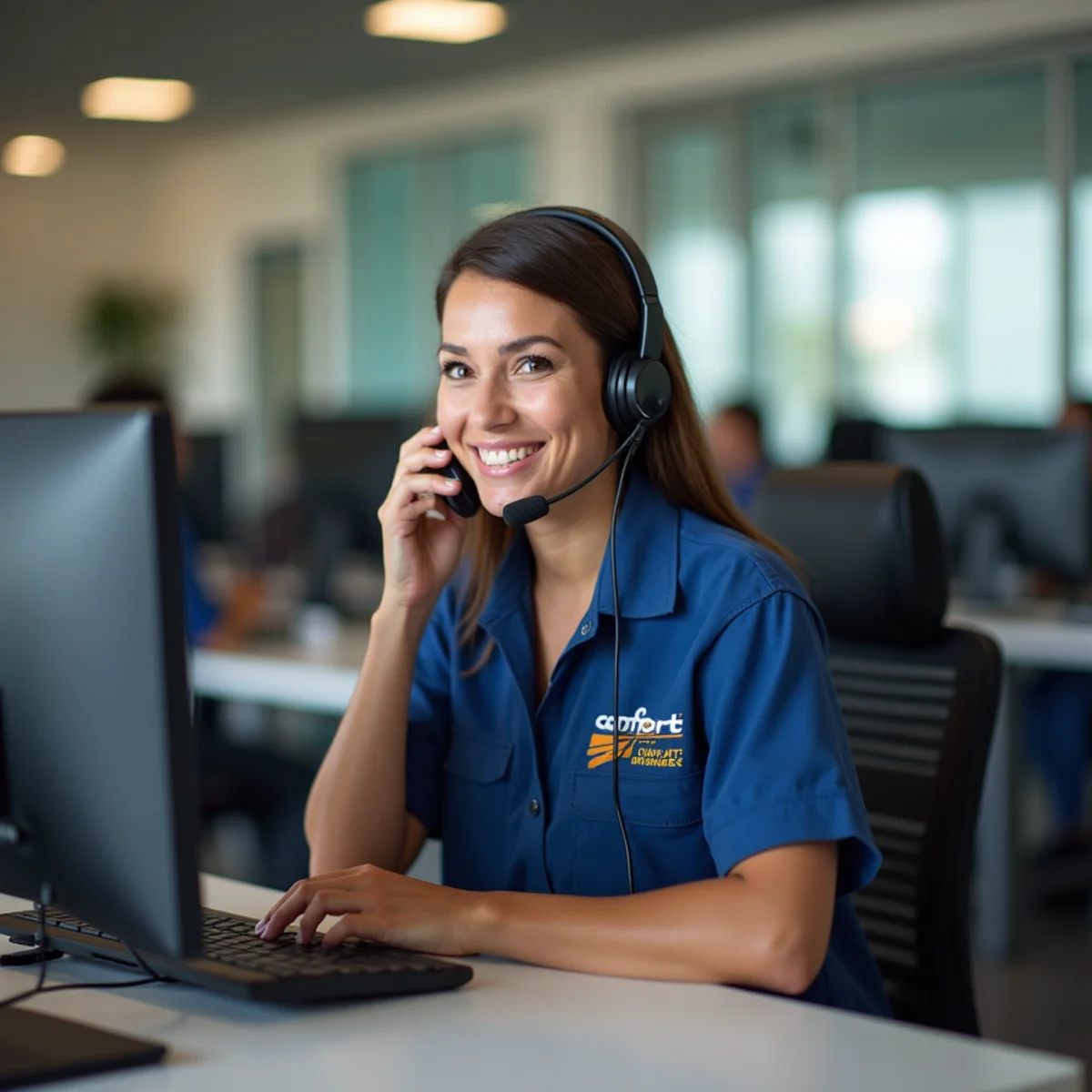 Comfort SOS customer service reception and dispatch center in Hialeah, FL
