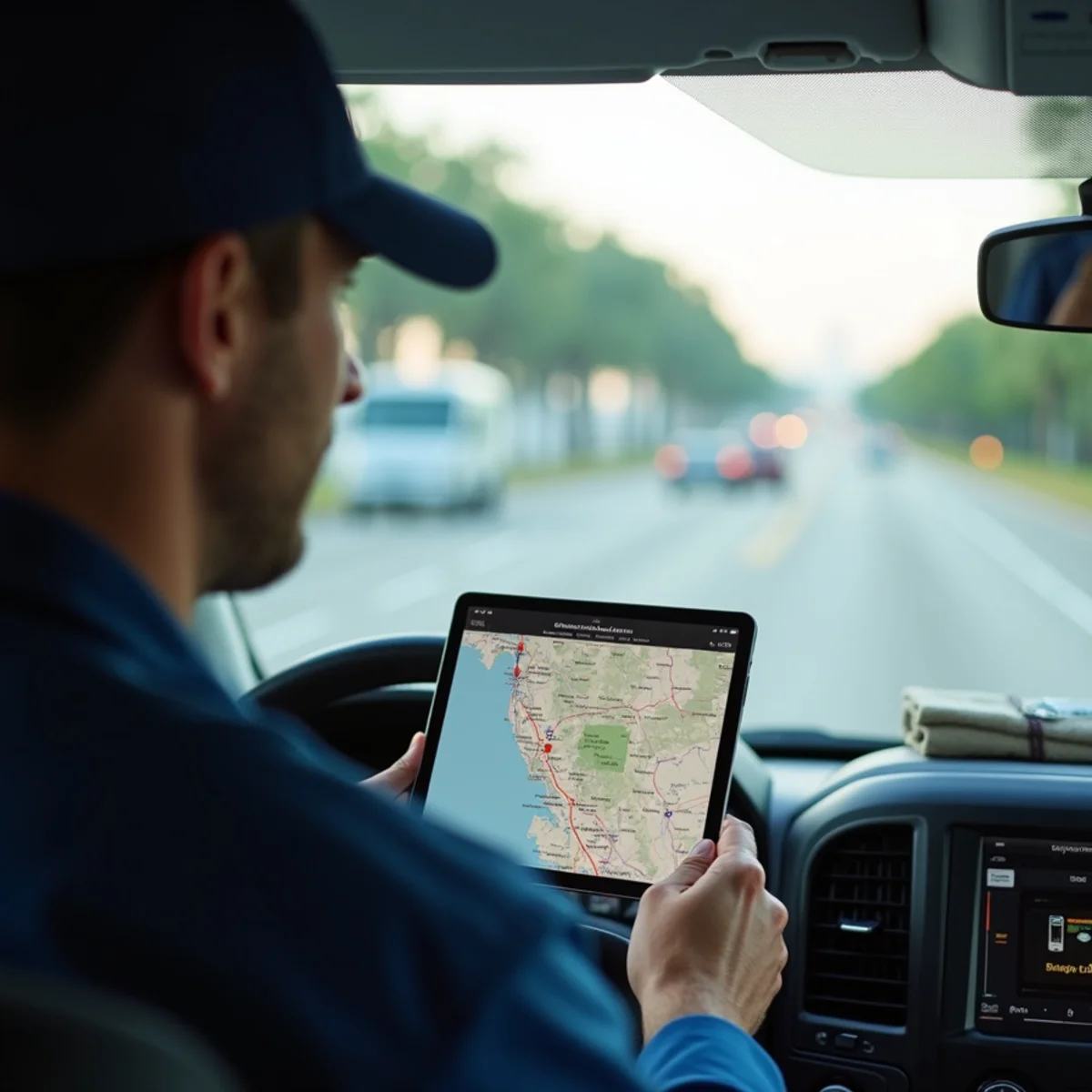 Comfort SOS South Florida dispatch territory and route planning terminal